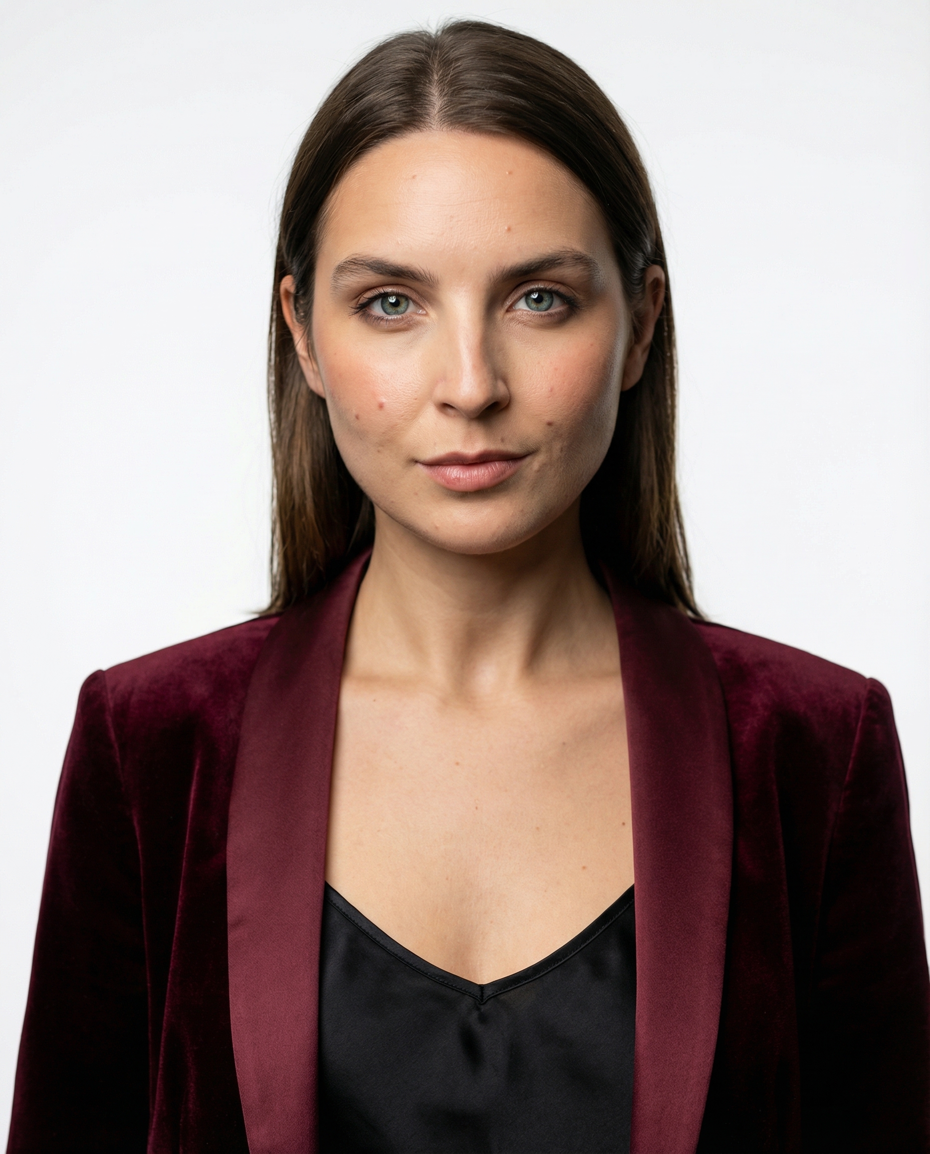 Giacca in Velluto Bordeaux