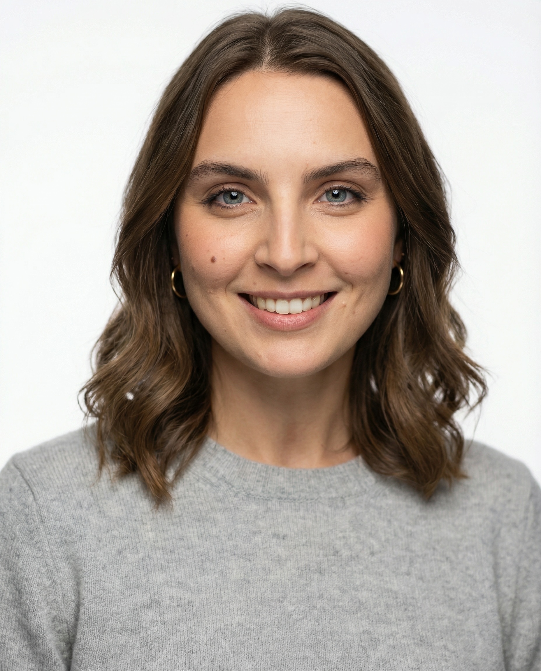 Girocollo Grigio Cashmere