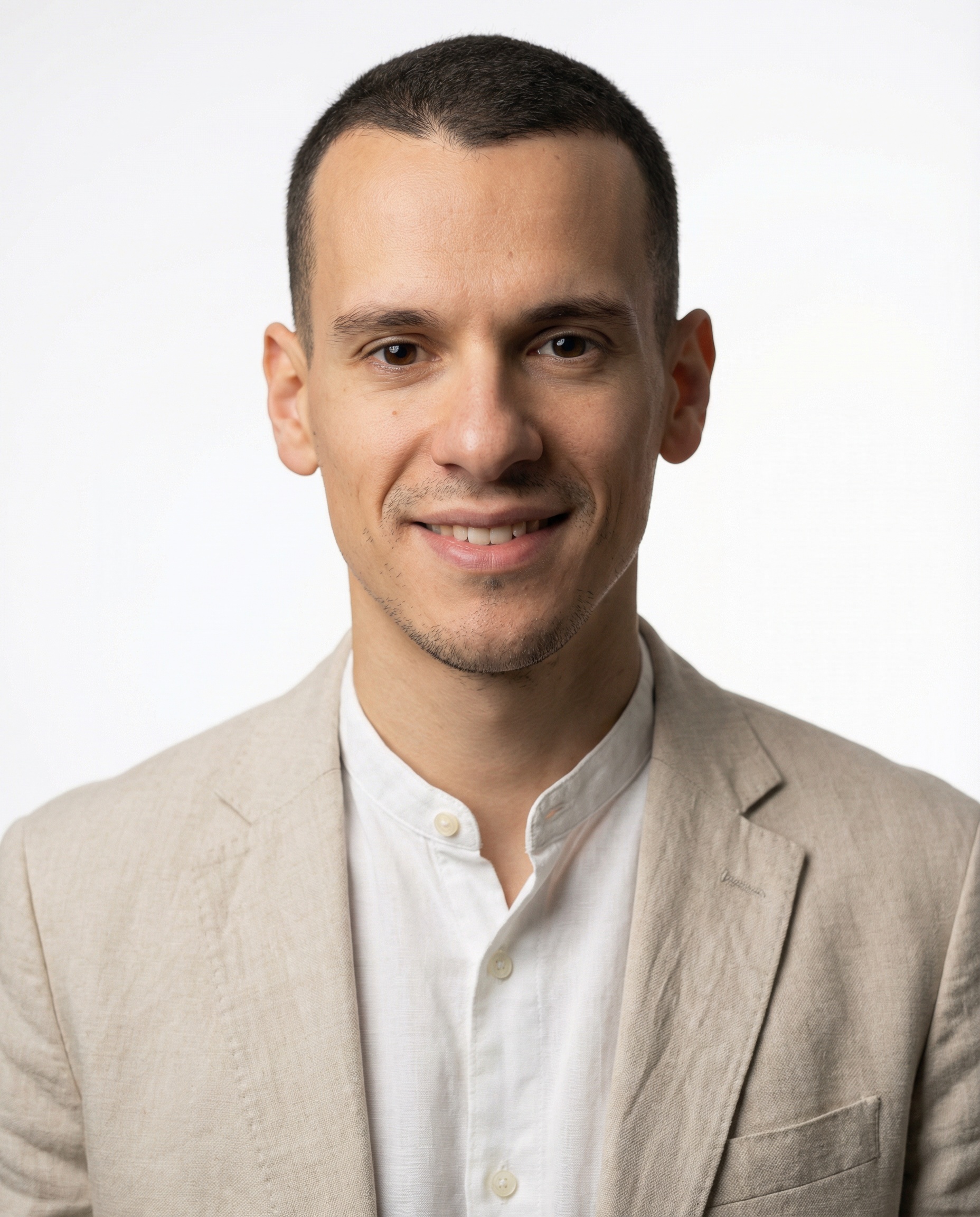 Giacca di Lino Beige e Camicia